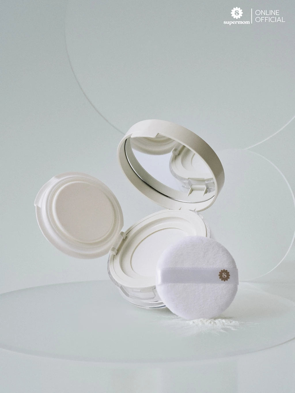 ⛔️ (Pre-order) SUPERMOM SECOND SKIN TRANSLUCENT SETTING POWDER แป้งฝุ่นโปร่งแสง 12 กรัม