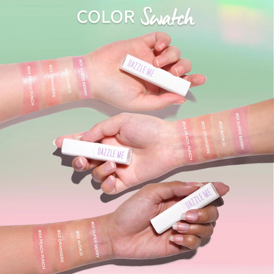 ⛔️ (Pre-order) DAZZLE ME Fruit Justice Lip Balm ลิปบาล์มปรับสี ชุ่มชื้นล้ำลึก ปากนุ่มใส 3.5g