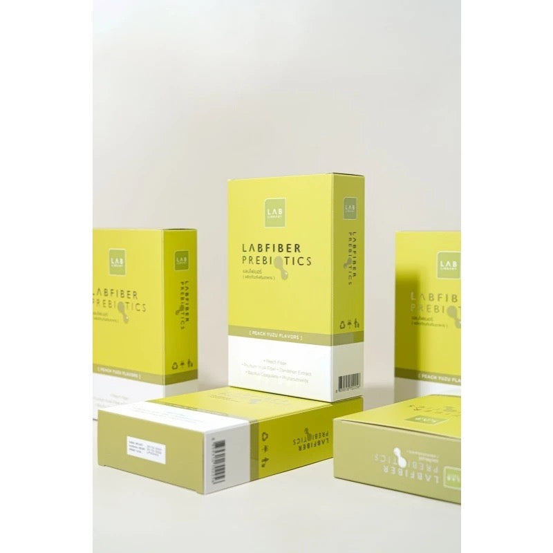 LABLIBRARY Labfiber Prebiotics - แลบไฟเบอร์พรีไบโอติก ล้างสารพิษที่ตกค้างในลำไส้ (7 ซอง)
