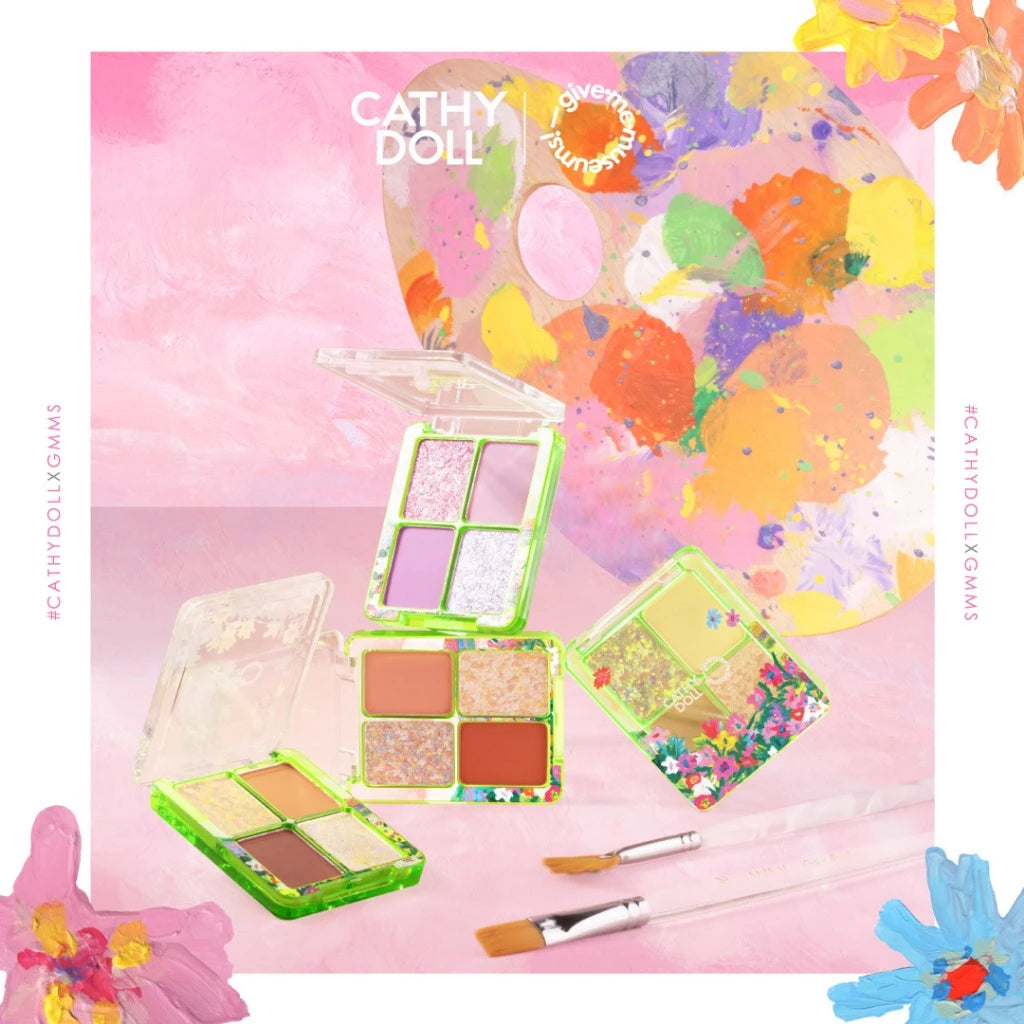 (Pre-order) Cathy Doll Blushing Eye Palette พาเลทอายแชโดว์ 4ช่อง