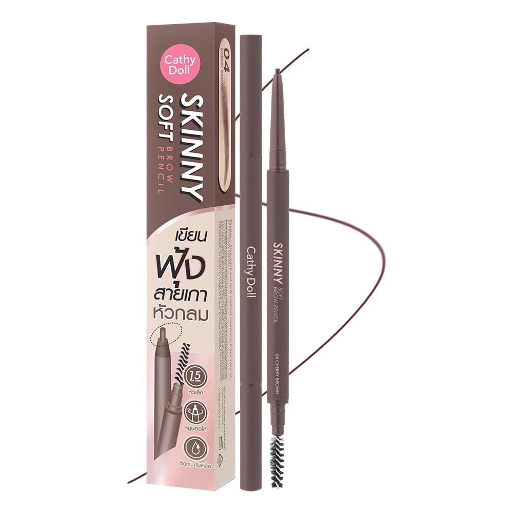 (Pre-order) Cathy Doll Skinny Soft Brow Pencil (เลือกเบอร์ได้)