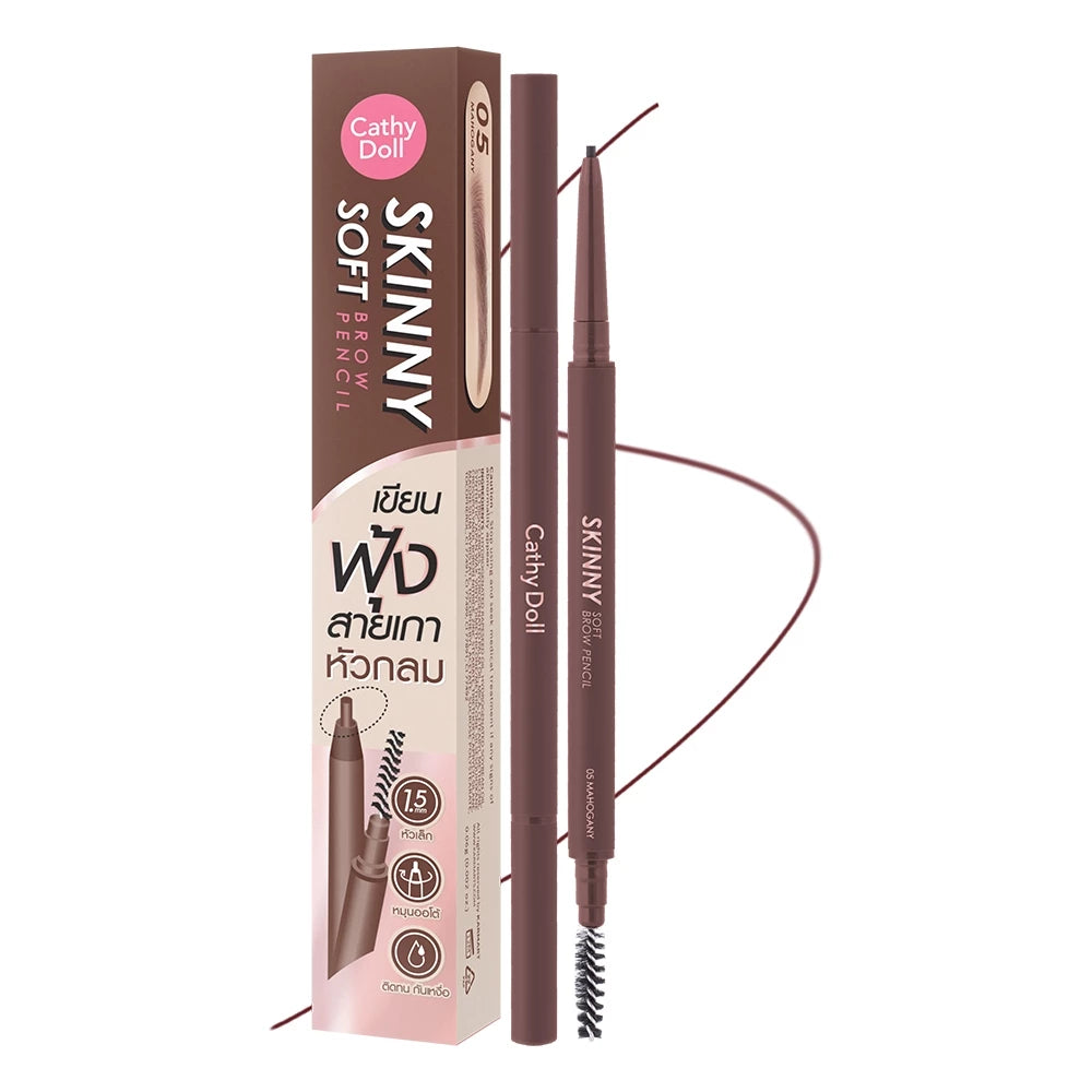 (Pre-order) Cathy Doll Skinny Soft Brow Pencil (เลือกเบอร์ได้)