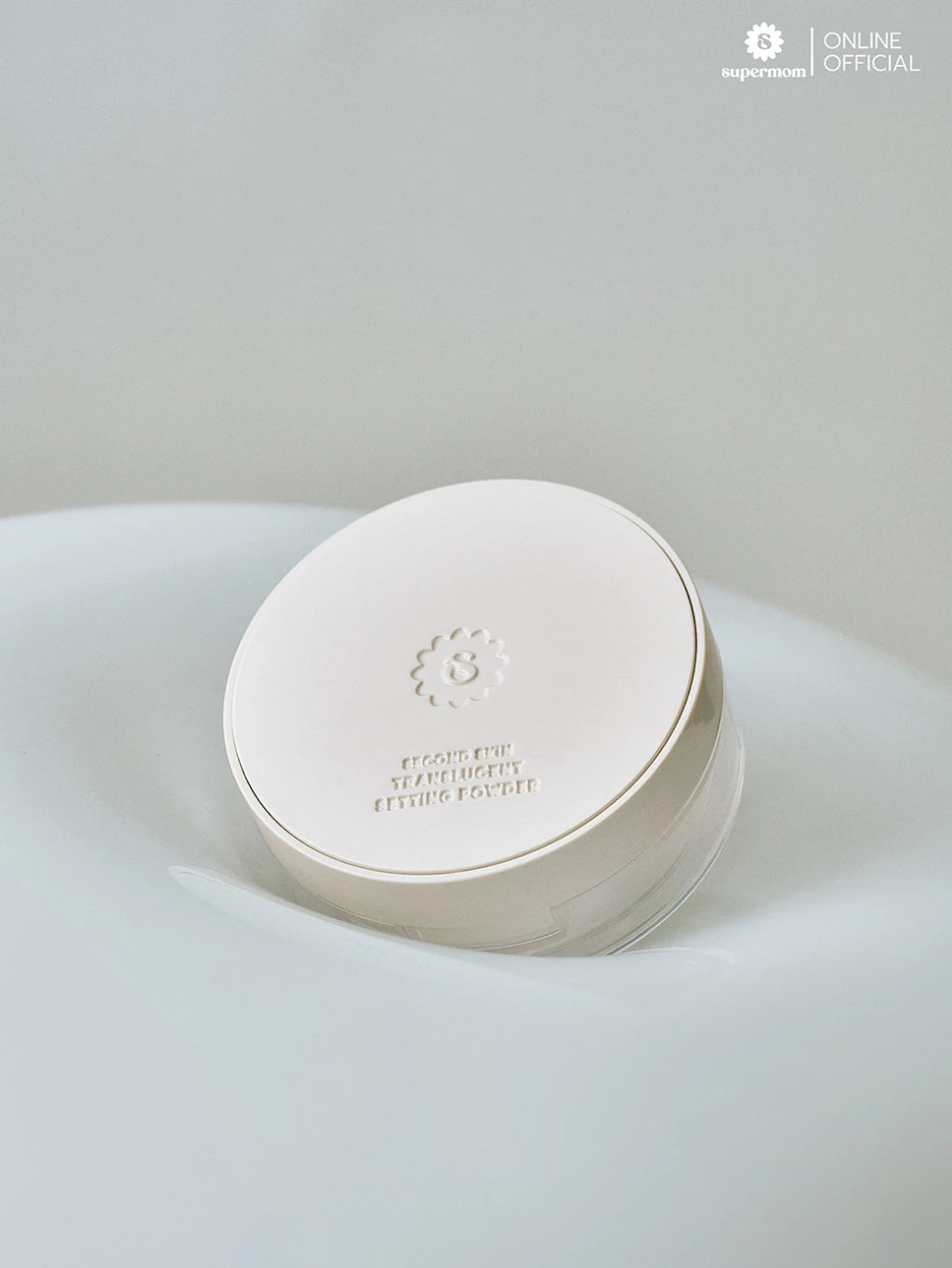 ⛔️ (Pre-order) SUPERMOM SECOND SKIN TRANSLUCENT SETTING POWDER แป้งฝุ่นโปร่งแสง 12 กรัม