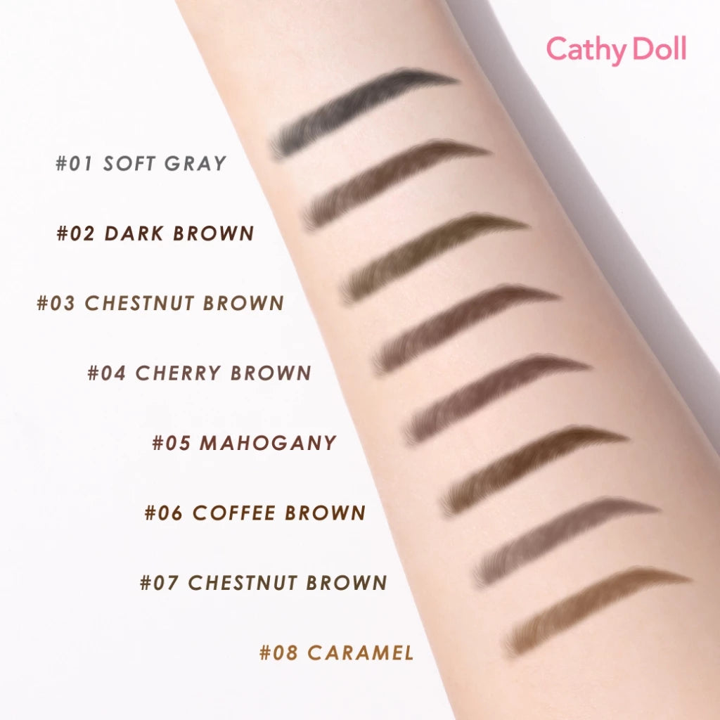 (Pre-order) Cathy Doll Skinny Soft Brow Pencil (เลือกเบอร์ได้)