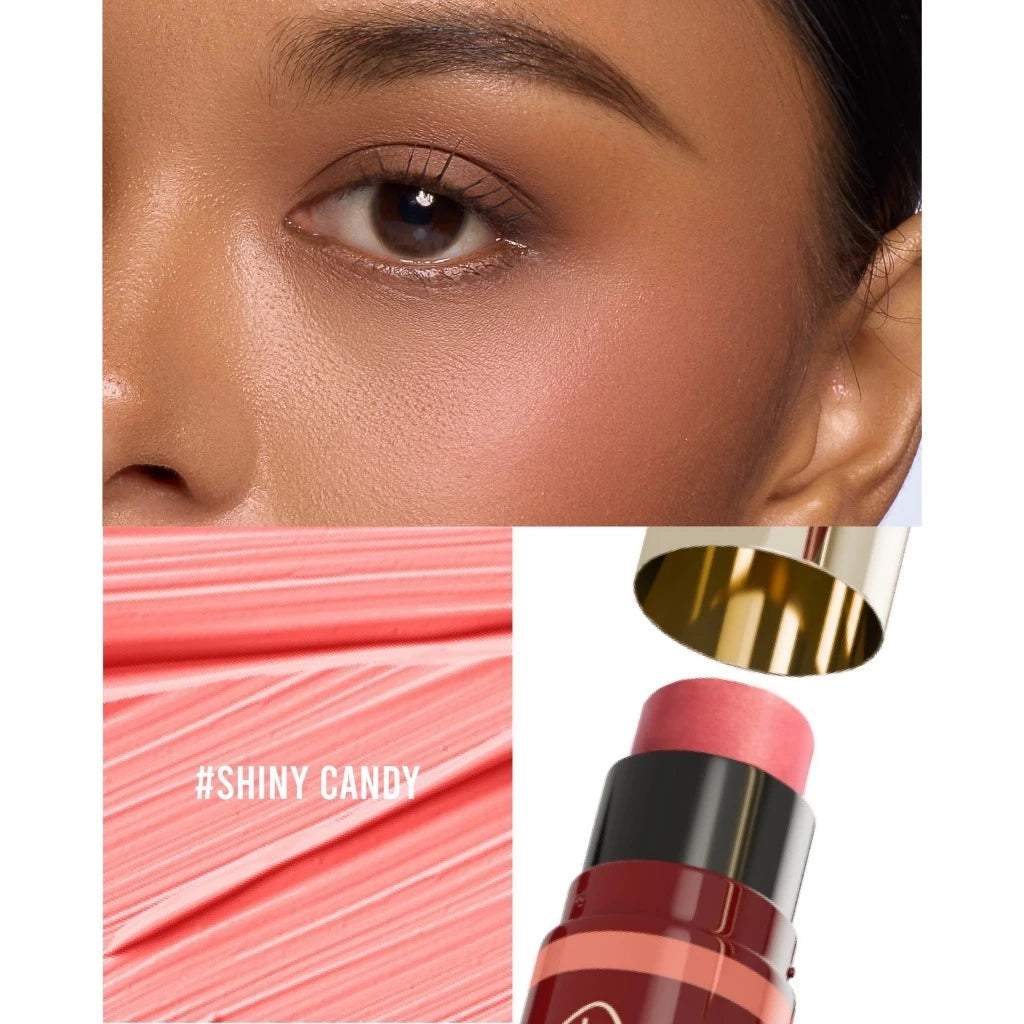 ⛔️ (Pre-order) CHAT COSMETICS Creamy Blush Stick บลัชออนแบบแท่ง เนื้อครีม พร้อมฟองน้ำเกลี่ยในตัว 7g.