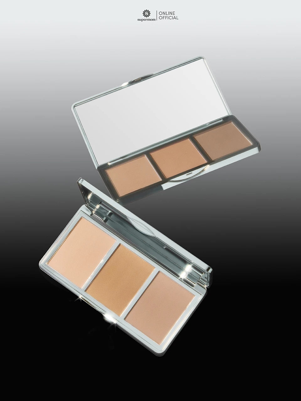 (Pre-order) SUPERMOM I’M A TRIO PALETTE พาเลตต์ 3 สไตล์ในตลับเดียว