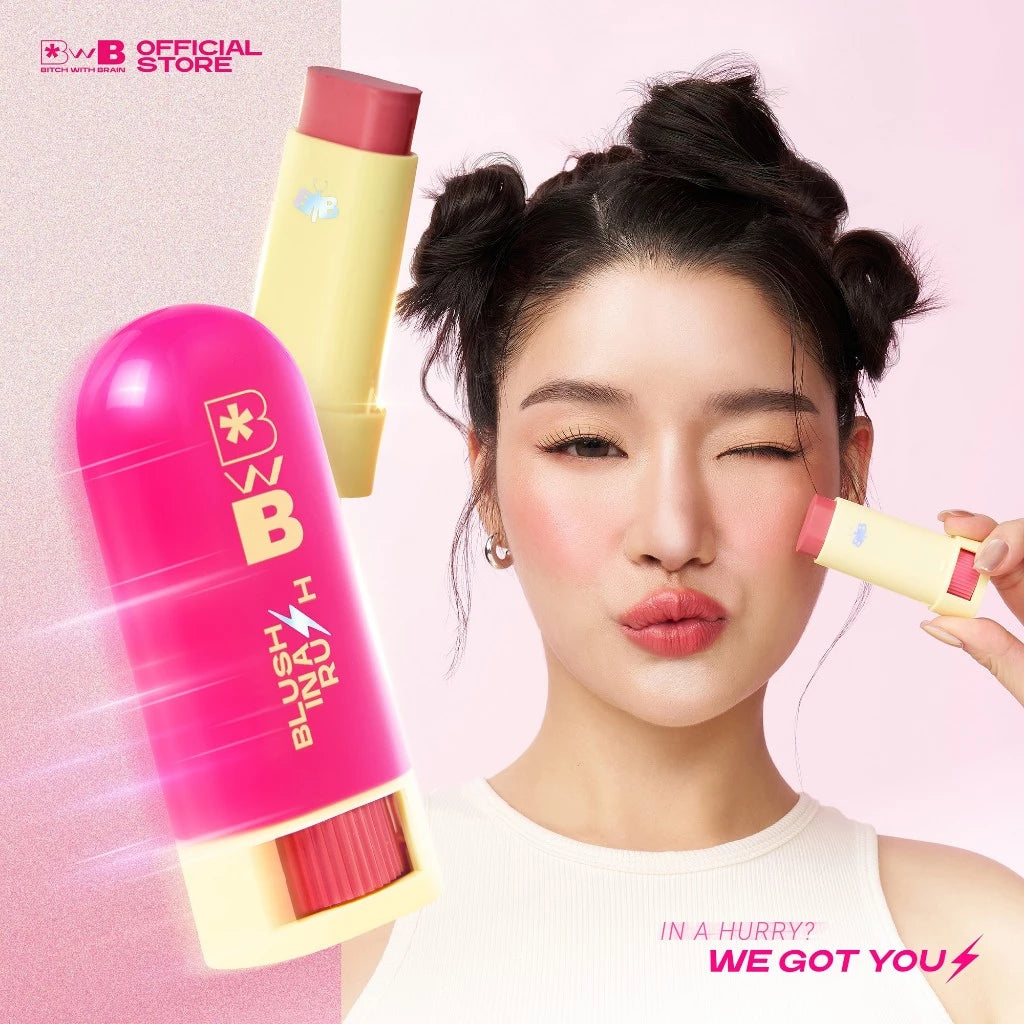 ⛔️ (Pre-order) BWB Blush in a Rush บลัชฉ่ำคุมมัน สีชัด ติดทนนานตลอดวัน 6g.