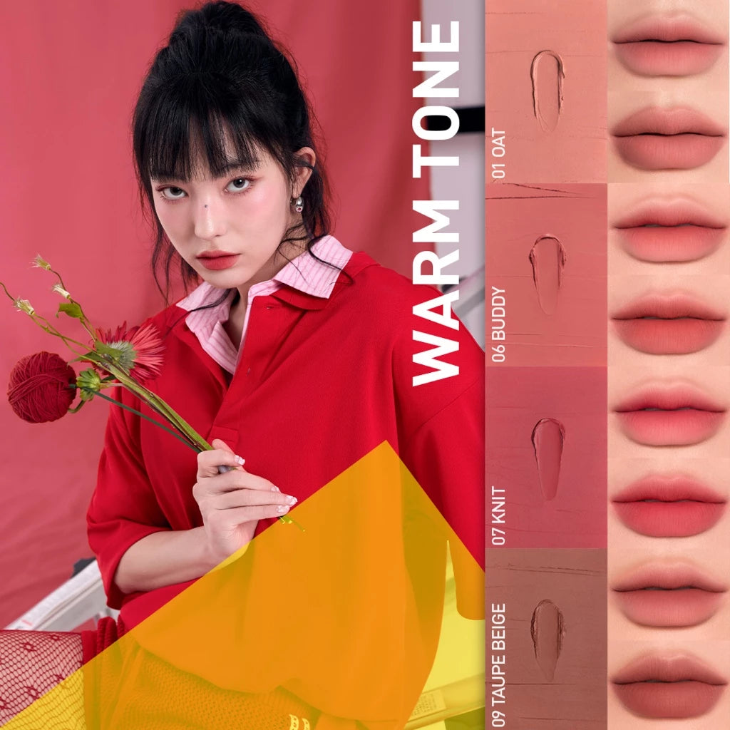 ⛔️ (Pre-order) 3CE Cashmerehug Lipstick ลิปแมทซอฟต์ เบลอปากนุ่ม สีชัด หรูหรา  4g