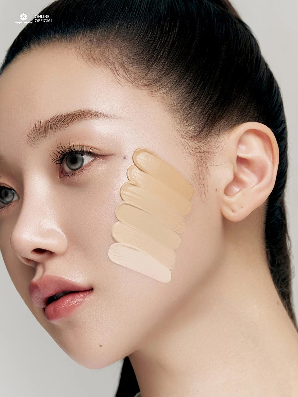 (Pre-order) SUPERMOM High Coverage Concealer คอนซีลเลอร์เน้นการปกปิดแบบแนบสนิทกับผิว 6g
