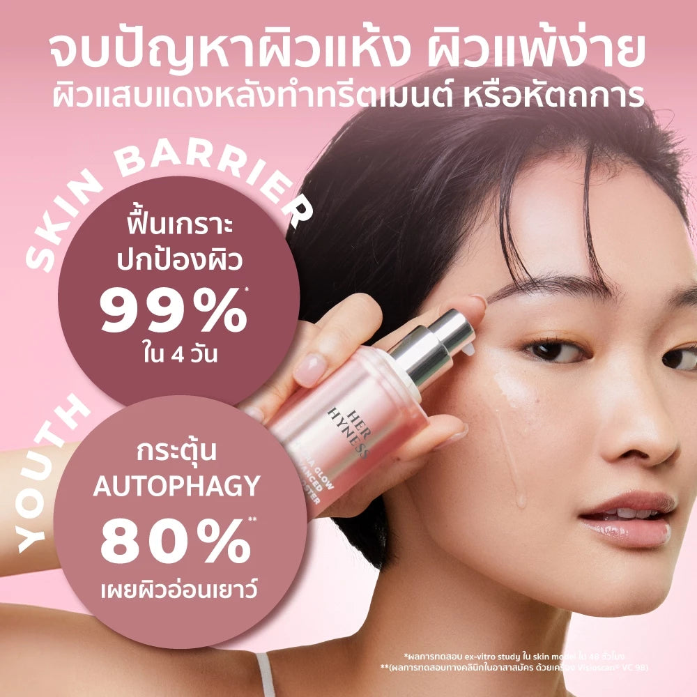 ⛔️ (Pre-order) Her Hyness Hydra Glow Advanced Skin Booster Serum เซรั่มบูสต์ผิวแข็งแรง 30ml