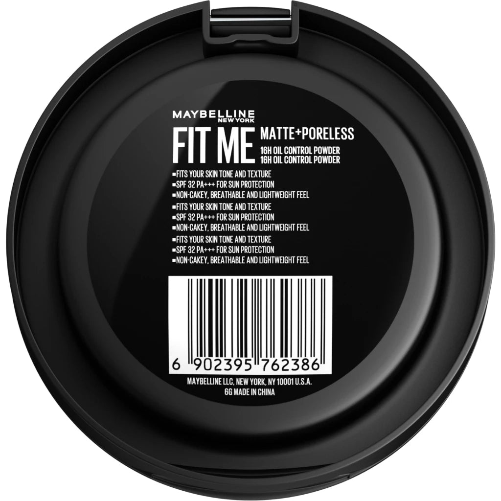 ⛔️ (Pre-order) MAYBELLINE Fit Me Matte + Poreless Powder แป้งคุมมัน 12 ชม. ผิวเนียนใส ไม่อุดตัน 6g