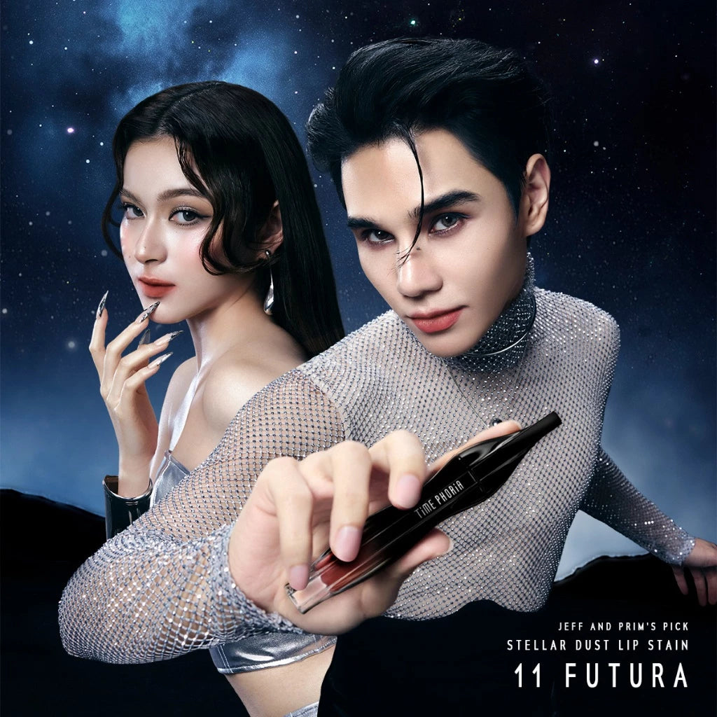 ⛔️ (Pre-order) TIME PHORIA Stellar Dust Lip Stain ลิปสเตนสีสวยคมชัด ติดทนนาน 5ml.