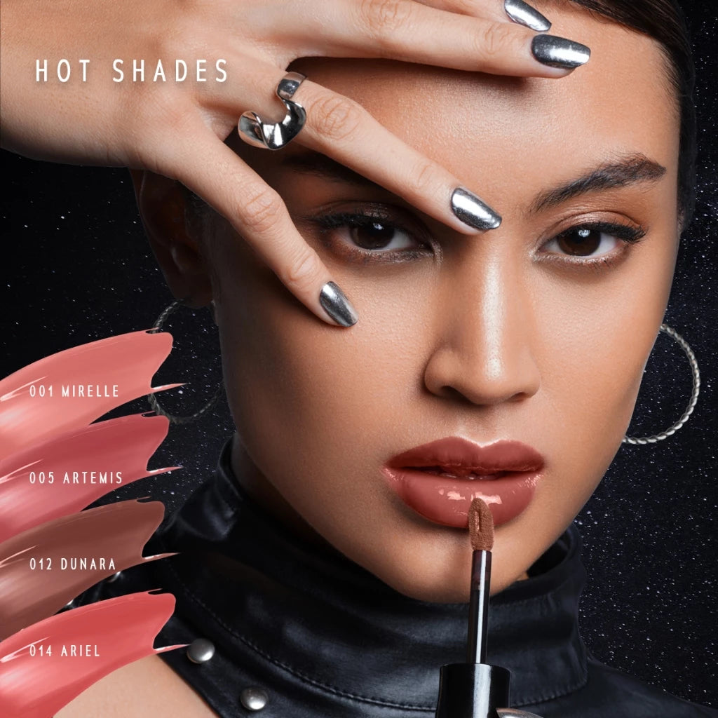 ⛔️ (Pre-order) TIME PHORIA Lunara Frost 3D Lip Gloss ลิปกลอส เนื้อเจลลี่ 4ml.