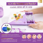 VICENZA ALL IN ONE F.I.R. ผลิตภัณฑ์เสริมอาหาร คอลลาเจน ดูแลผิวใส ต้านแก่ (12 ซอง) แบบกล่อง