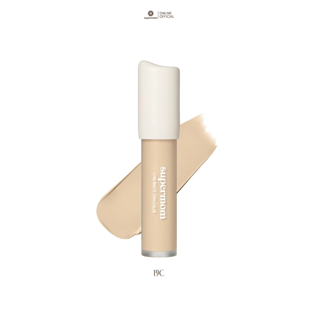 (Pre-order) SUPERMOM High Coverage Concealer คอนซีลเลอร์เน้นการปกปิดแบบแนบสนิทกับผิว 6g