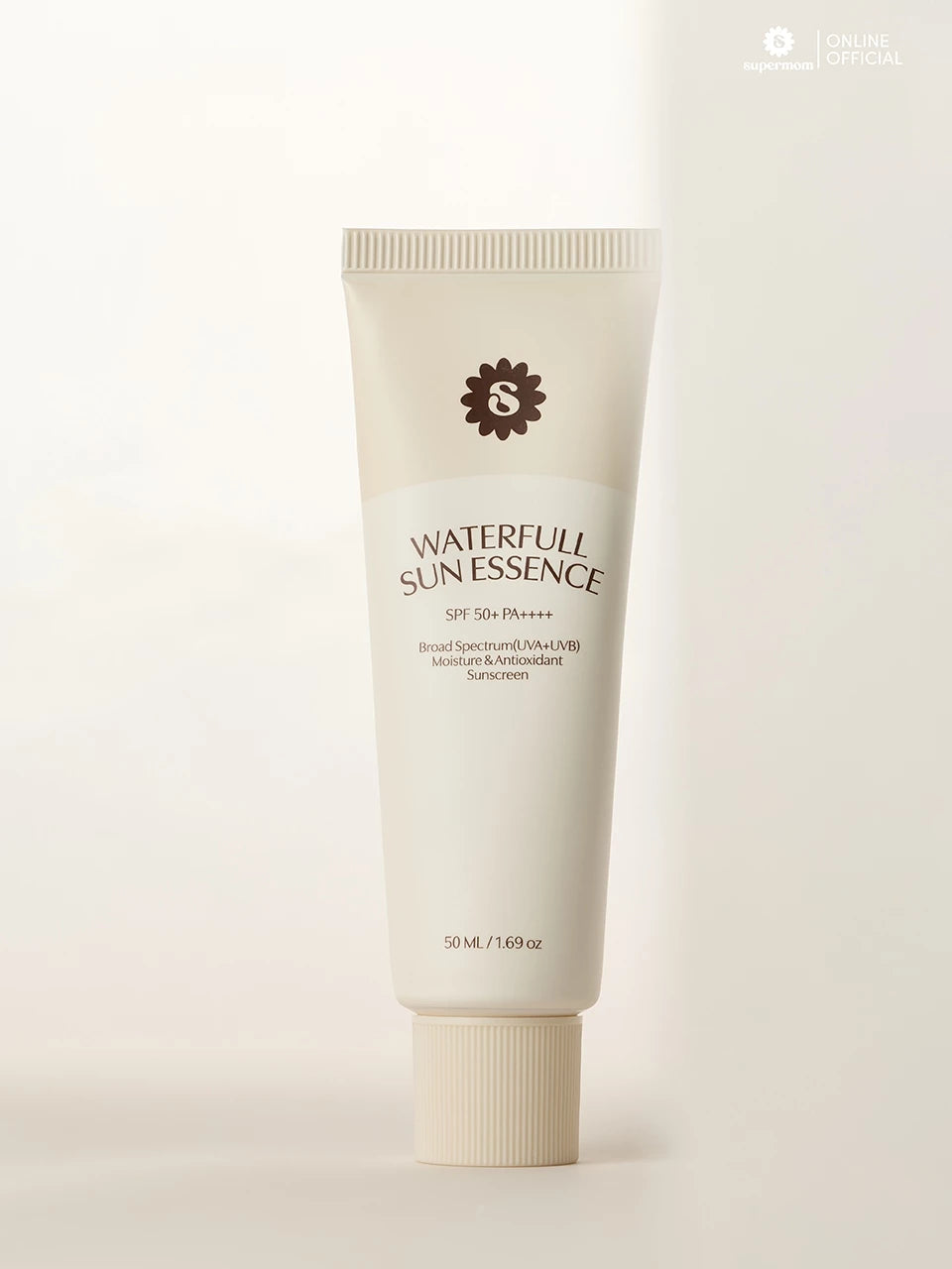 (Pre-order) SUPERMOM WATERFULL SUN ESSENCE SPF50+ PA++++ กันแดดเอสเซนส์เนื้อบางเบา 50ml