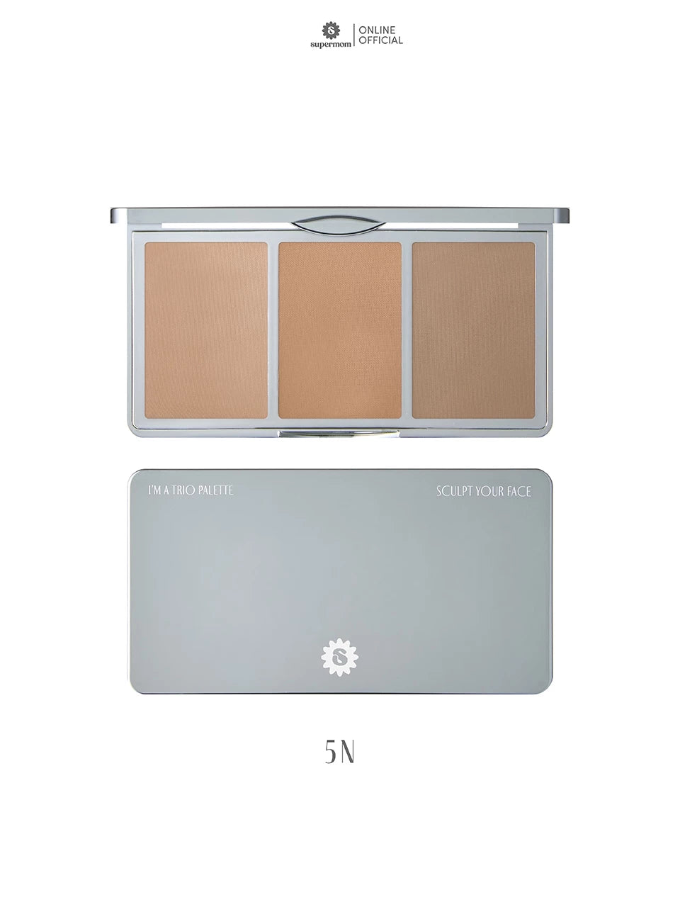 (Pre-order) SUPERMOM I’M A TRIO PALETTE พาเลตต์ 3 สไตล์ในตลับเดียว