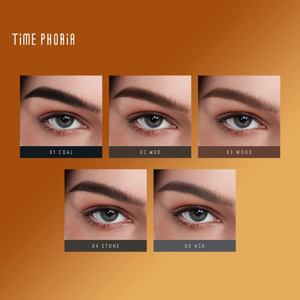 ⛔️ (Pre-order) TIME PHORIA Genesis Superstay Eyebrow Pencil ดินสอเขียนคิ้ว เนื้อนุ่มละมุน 0.2g.