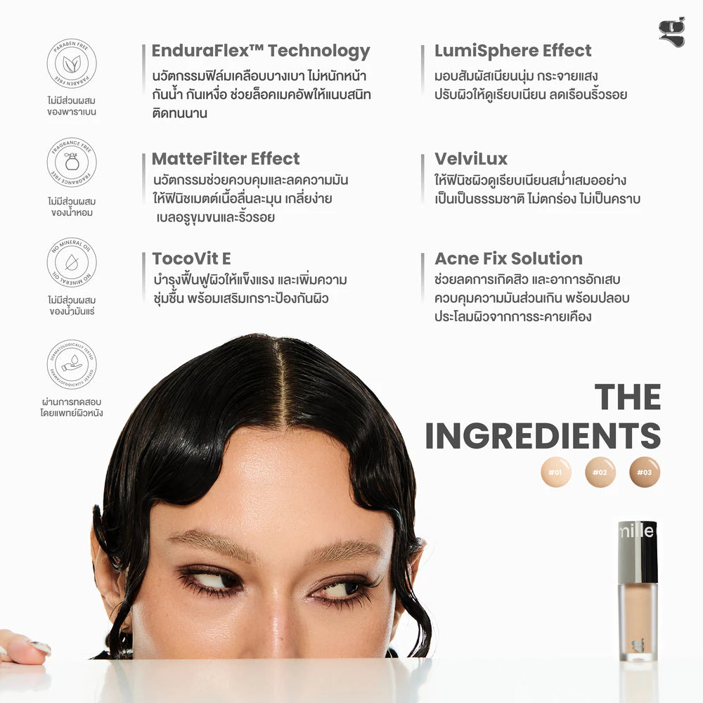 ⛔️ (Pre-order) GALA CAMILLE Catching Skin Loosen Concealer คอนซีลเลอร์ซ่อนแอบ 2.5g.