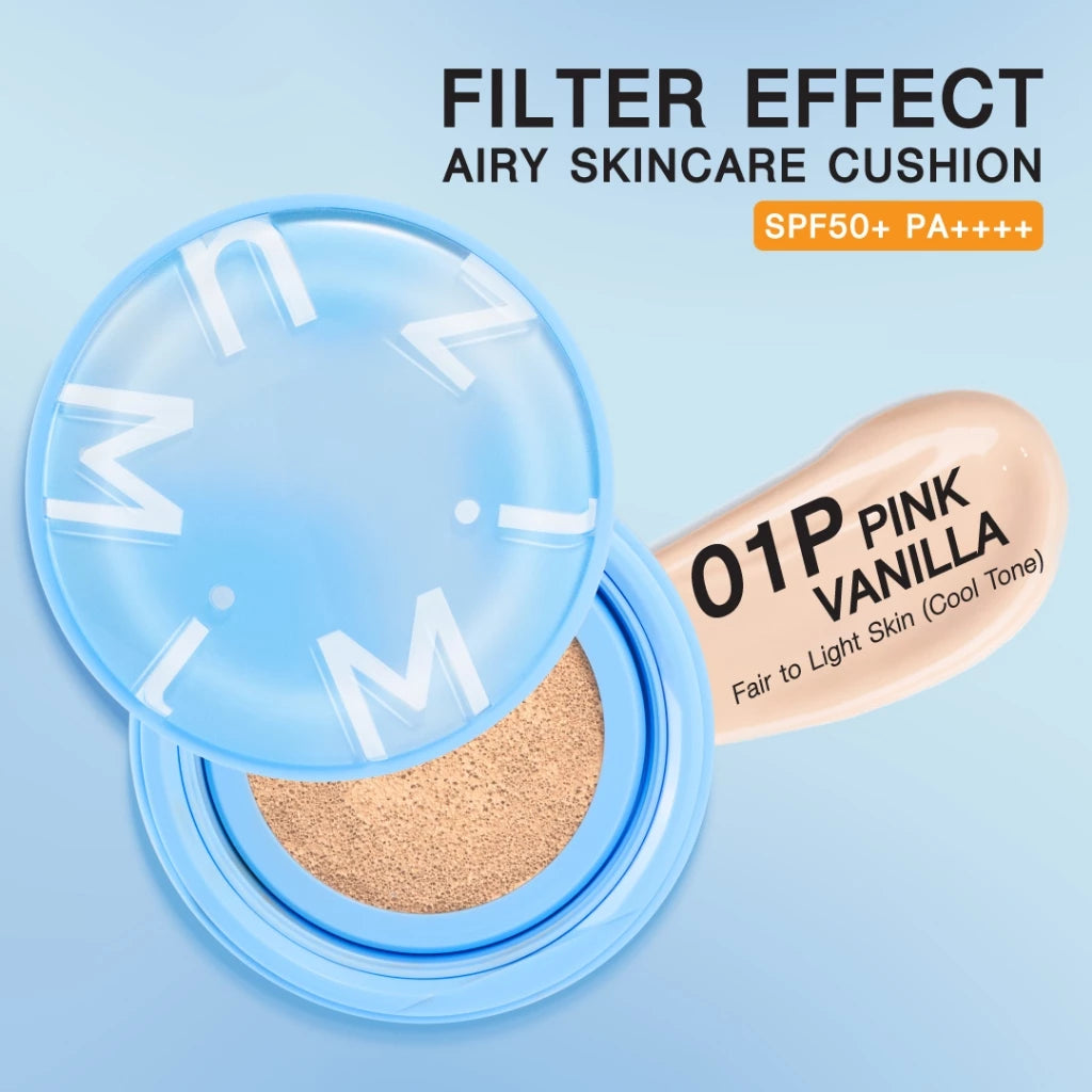 ⛔️ (Pre-order) MizuMi Filter Effect Airy Cushion SPF50+ PA++++ คุชชั่นบางเบา ปกปิด (มี5เฉดให้เลือก)