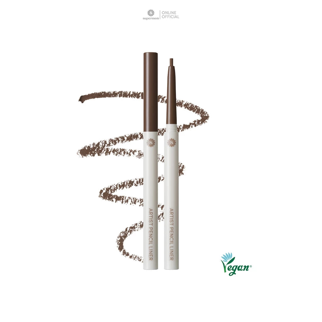 (Pre-order) SUPERMOM ARTIST PENCIL LINER อายไลน์เนอร์แบบดินสอ (มี4เฉดให้เลือก)