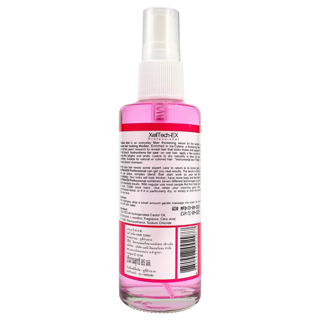 ⛔️ (Pre-order) XEILTECH-EX X9 Amino Cell Rebuild Hair Tonic Serum เซรั่มเร่งผมยาว ลดหลุดร่วง 85ml