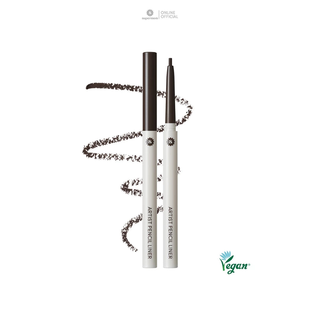 (Pre-order) SUPERMOM ARTIST PENCIL LINER อายไลน์เนอร์แบบดินสอ (มี4เฉดให้เลือก)
