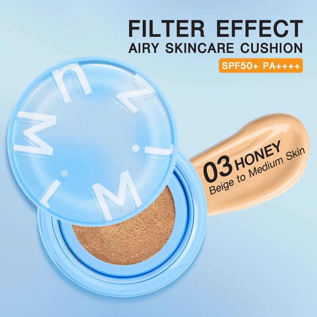 ⛔️ (Pre-order) MizuMi Filter Effect Airy Cushion SPF50+ PA++++ คุชชั่นบางเบา ปกปิด (มี5เฉดให้เลือก)