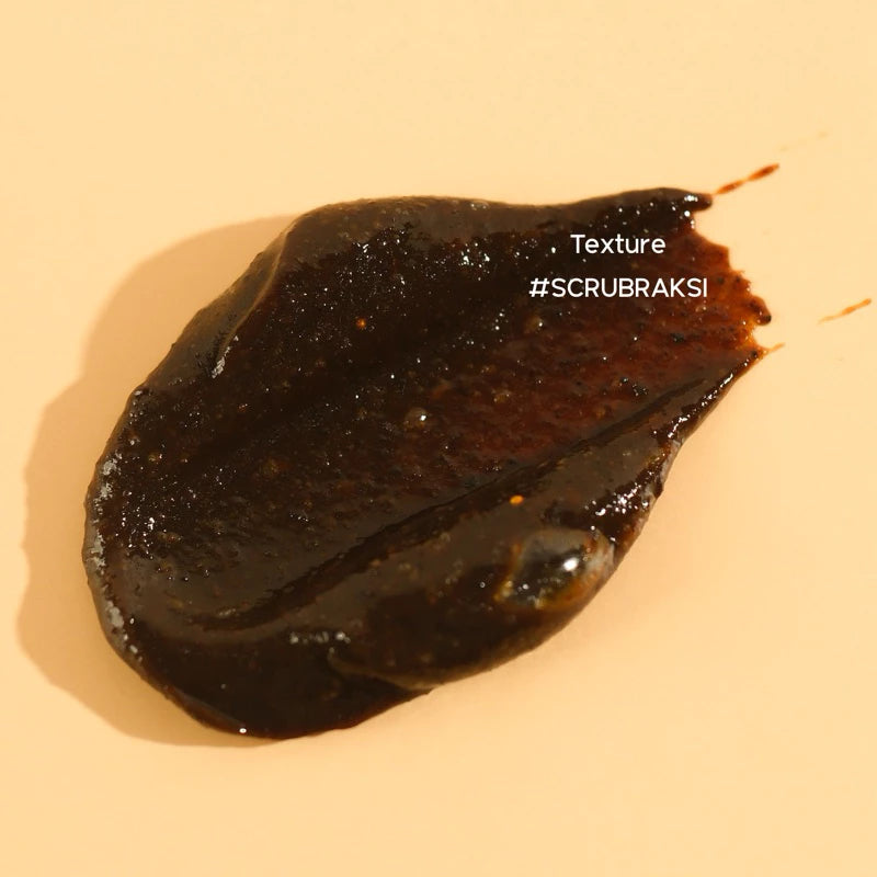 RAKSI Tamarind Almond Oil Beads Body Scrub สครับรักษิ มะขามเจลลี่ออยล์ 300g. ⛔️เข้า13/3