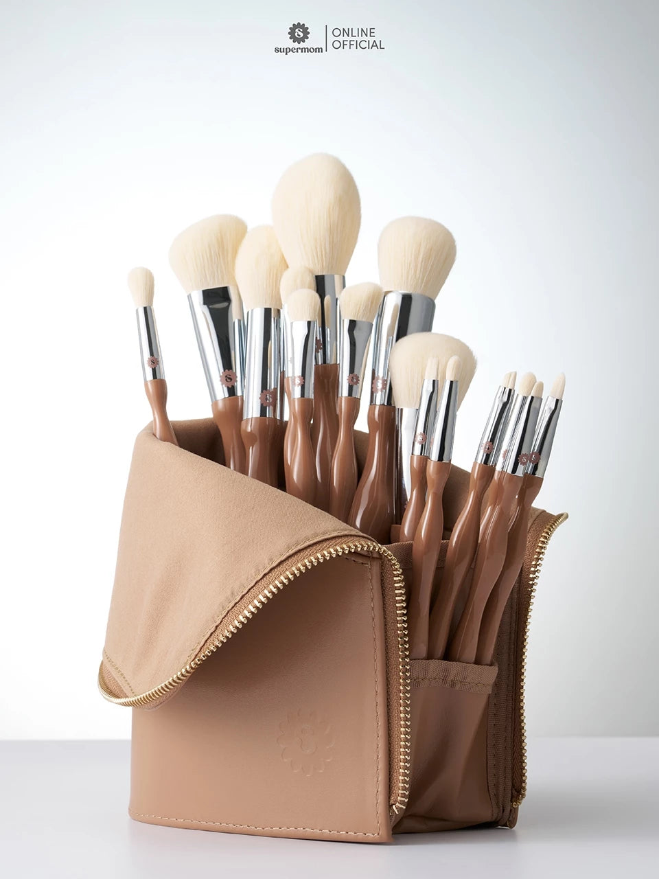 ⛔️ (Pre-order) SUPERMOM Makeup Brush Set เซ็ตแปรงแต่งหน้า 15 ด้าม