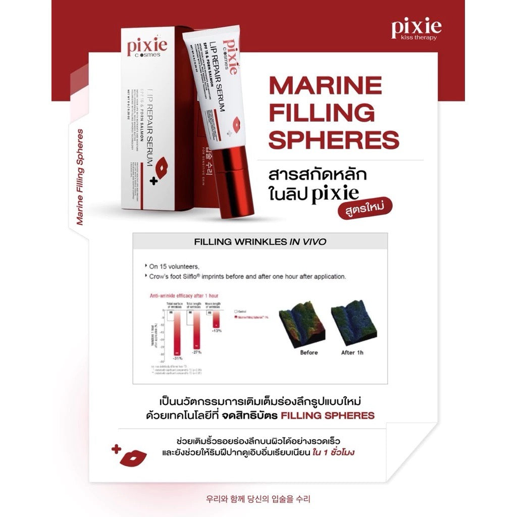 PIXIE Lip Repair Serum ลิปบำรุงริมฝีปาก