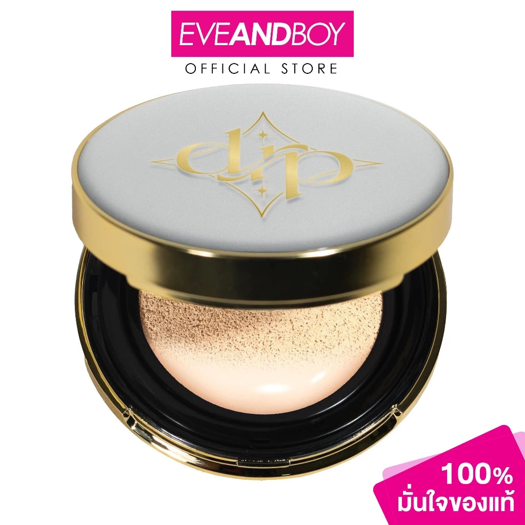 ⛔️ (Pre-order) DERRA Glowy And Glassy Skin Cushion SPF25 PA+++ – คุชชั่นผิวโกลว์ ปกปิดดี คุมมัน ติดทน 10g