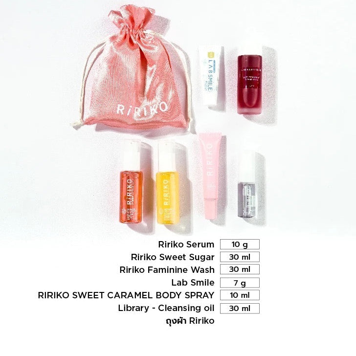 เซ็ตหนีตามผัว RIRIKO 6 ชิ้น พร้อมออกรบ