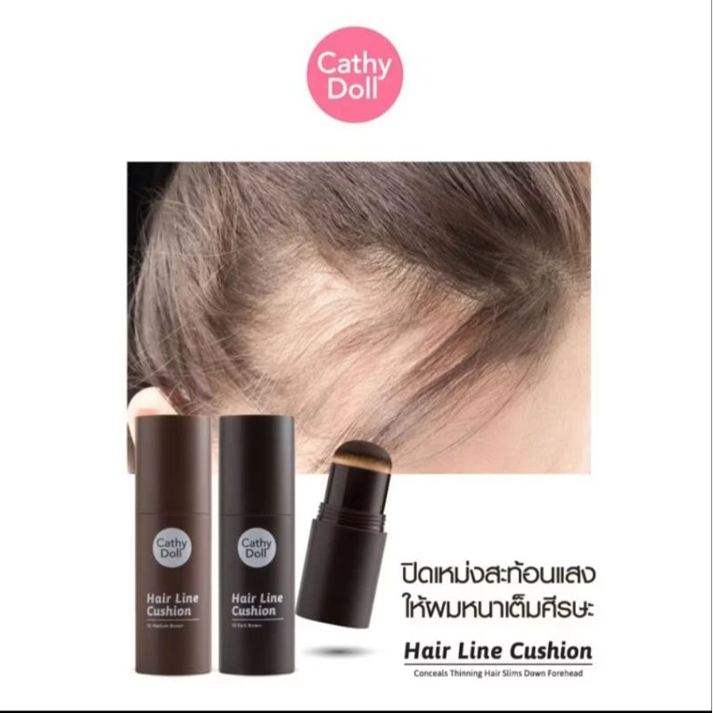 (Pre-order) Cathy Doll Hair Line Cushion 2g คุชชั่นปิดเหม่ง (มี2สีให้เลือก)