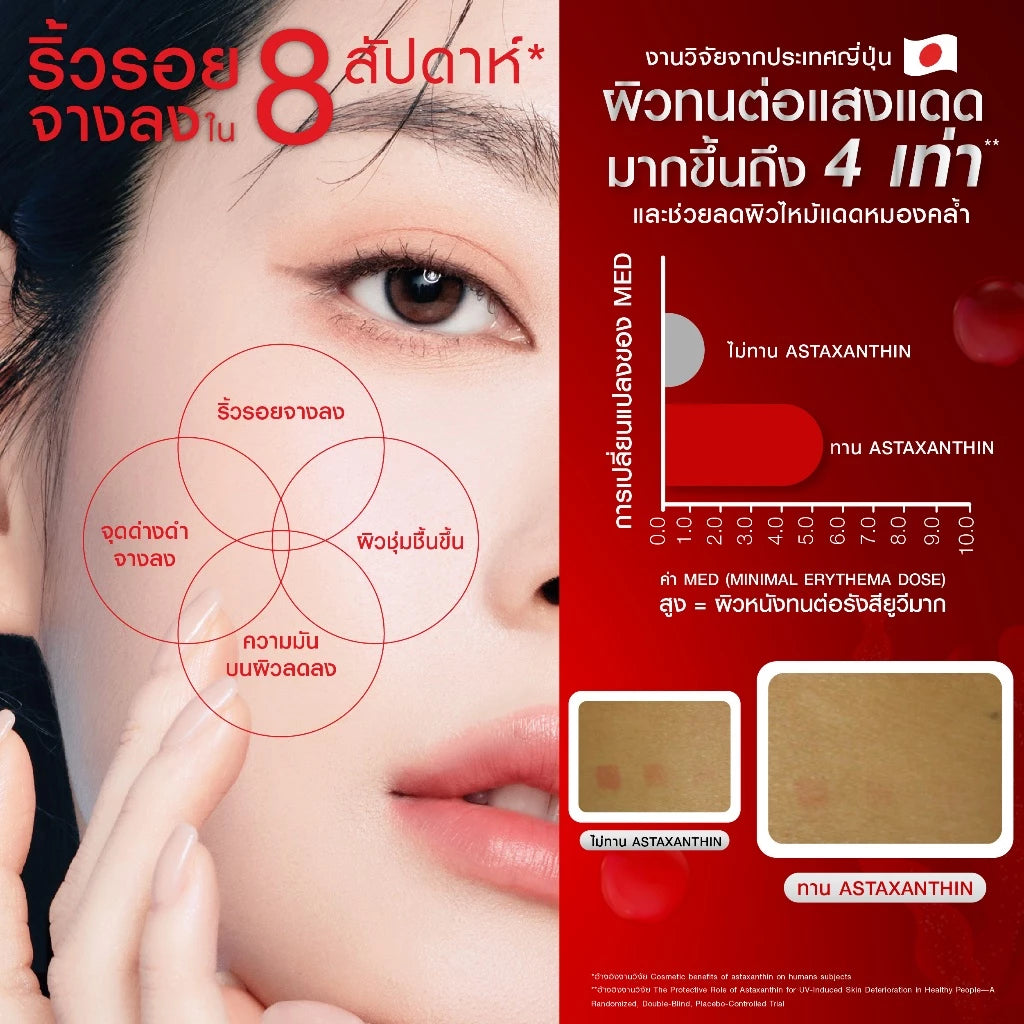 ⛔️ (Pre-order) Bomi astareal asta concentrate 6 astaxanthin 6 mg 30 capsules