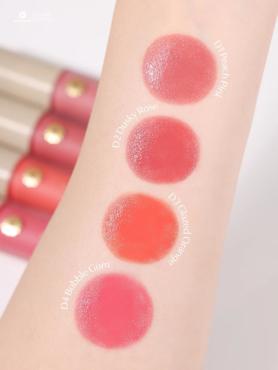⛔️ (Pre-order) SUPERMOM Dewy Liquid Blush  บลัชออนลิควิด 3.8g
