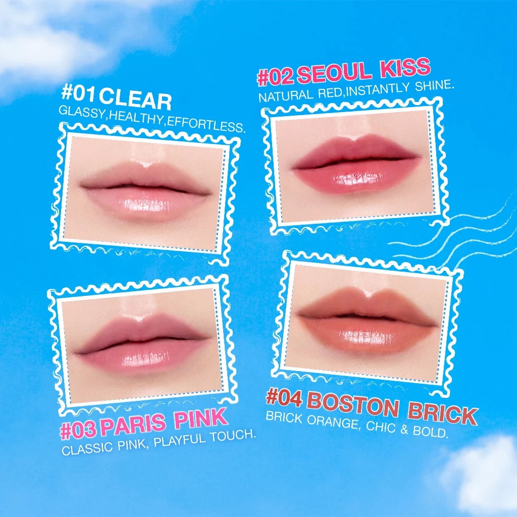 ⛔️ (Pre-order) MizuMi UV lip glassy balm spf50+ pa+++ลิปบาล์มกันแดด 3.5g (มีเบอร์ให้เลือก)