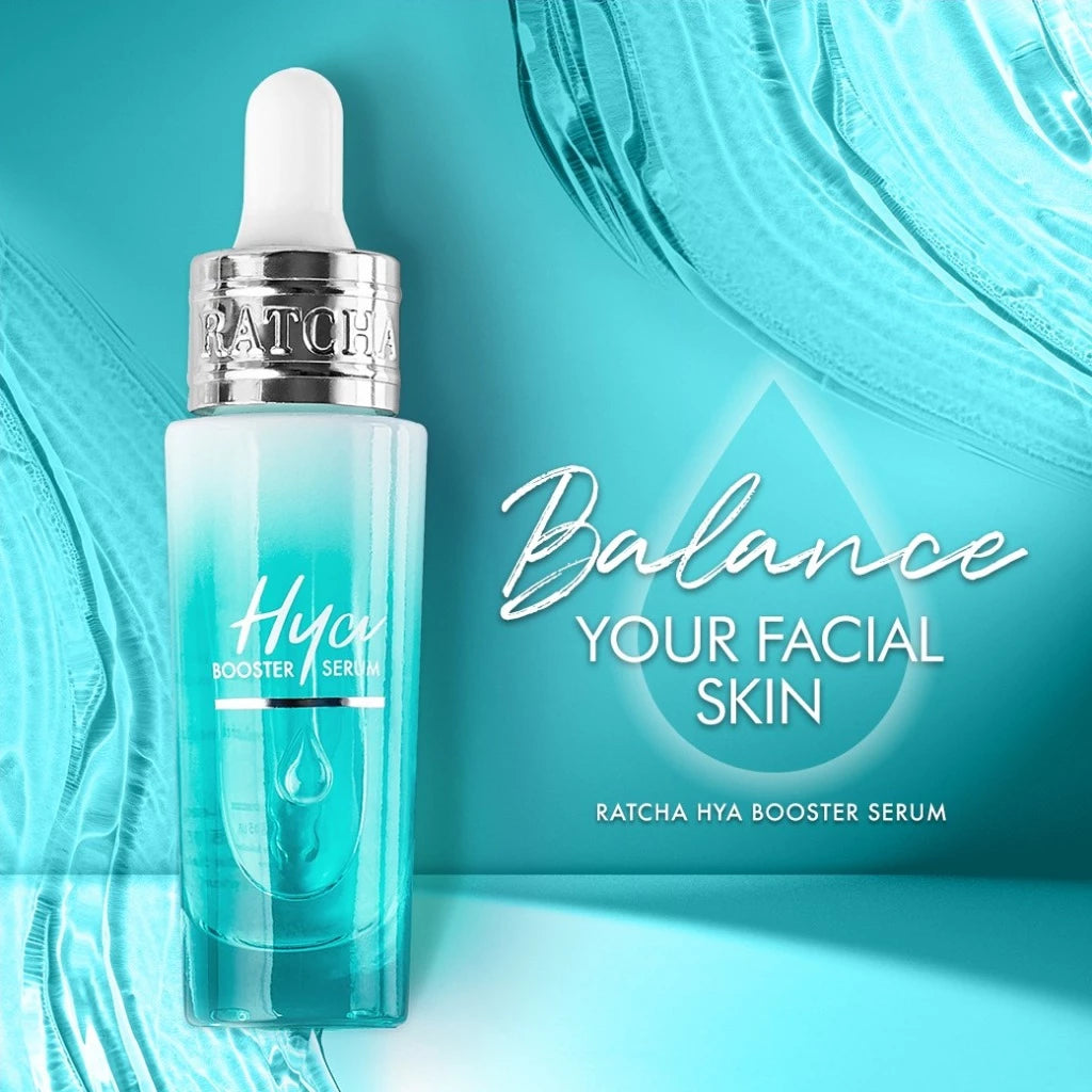 RATCHA Hya Booster Serum รัชชาไฮยา เซรั่มน้องฉัตร ไฮยาหน้าใส 15ml.