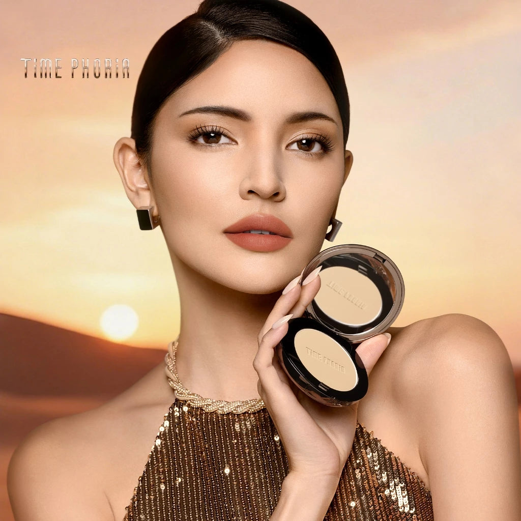 ⛔️ (Pre-order) TIME PHORIA Timeless Optima Cover-Blur Skin Perfection Powder Foundation รองพื้นแป้ง แตะเดียวจบ 8.5g.