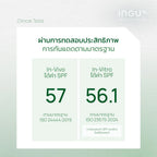 Ingu BluVlite Matte Sunscreen SPF 50+ PA++++ + Biome Balance กันแดดสูตรแมตต์ คุมมัน ปกป้อง UVA/UVB 50g 💚