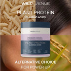 WILD AVENUE Standard CERARIA Plant Protein 18 Amino Acids Purple Sweet Potato โปรตีนพืชครบ 18 กรดอะมิโน รสมันม่วง ต้านอนุมูลอิสระ ชะลอวัย 450g