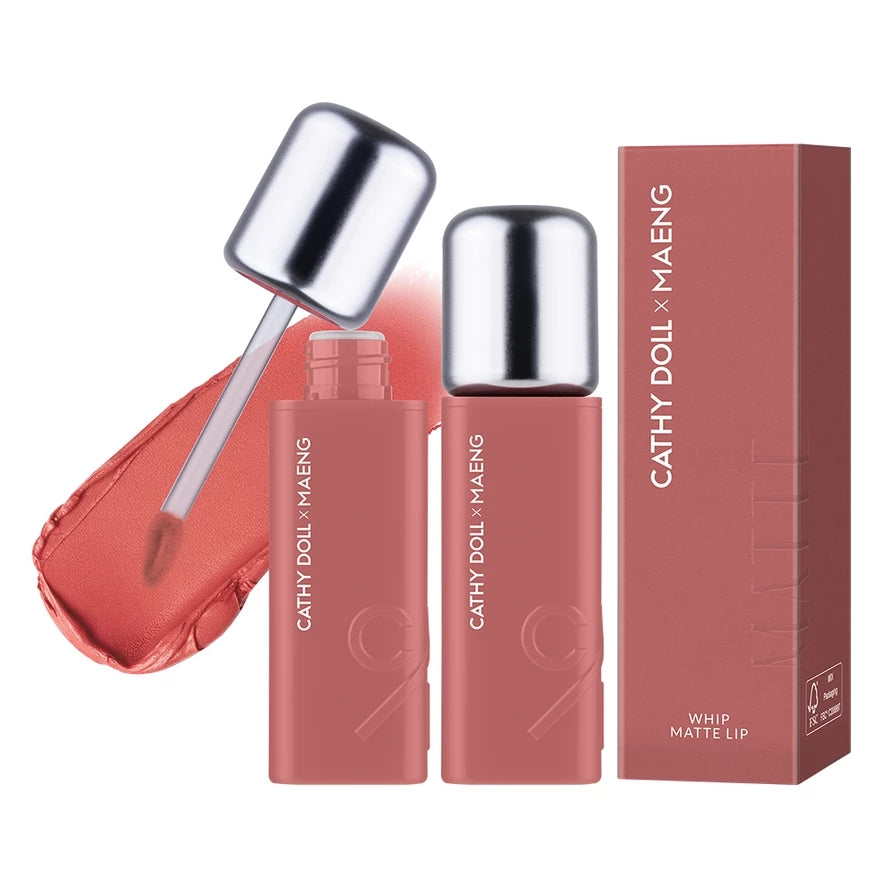 (Pre-order) Cathy Doll x Maeng Whip Matte Lip 2.8g (มี10เฉดให้เลือก)