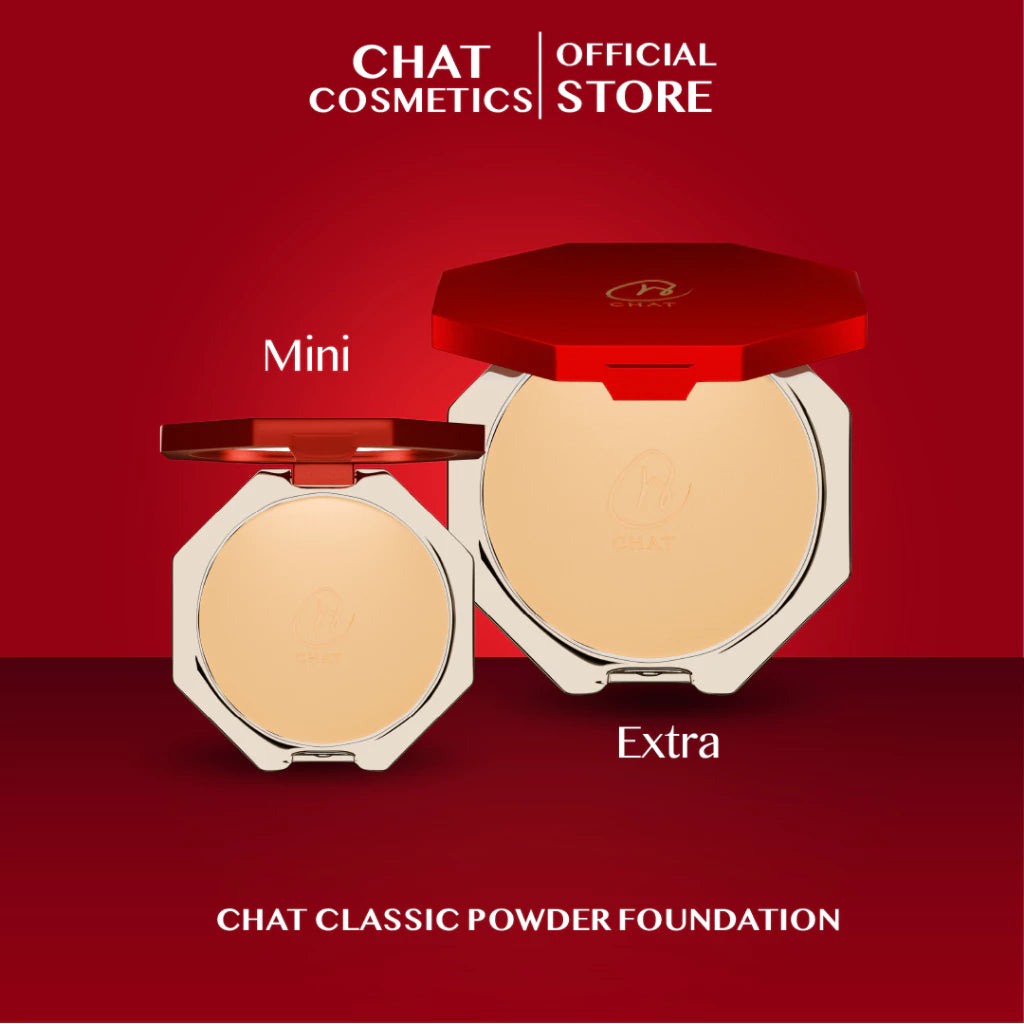 ⛔️ (Pre-order) CHAT COSMETICS Classic Powder Foundation SPF 30 PA++++ แป้งผสมรองพื้น สูตรทูเวย์