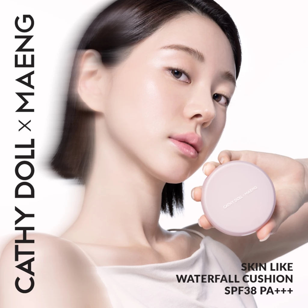 (Pre-order) Cathy Doll x Maeng Skin Like Waterfall Cushion SPF38 PA+++ 15g (มี5เฉดให้เลือก)