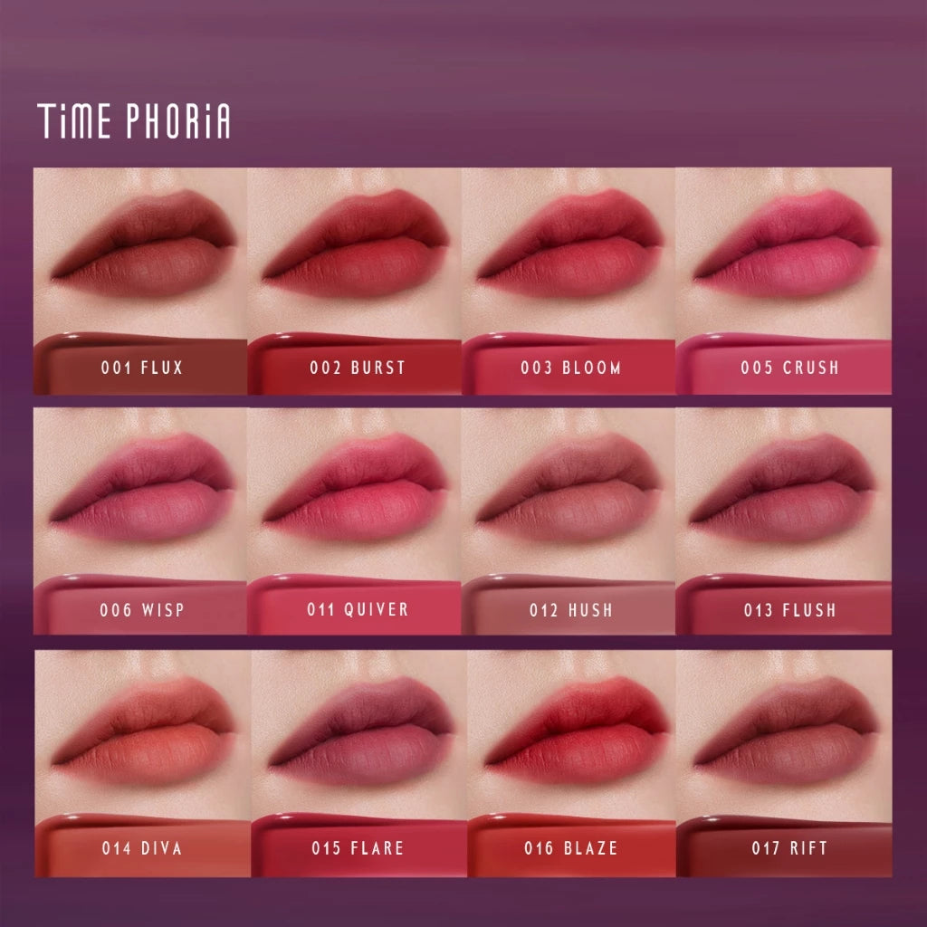 ⛔️ (Pre-order) TIME PHORIA Altera Blurring Lip Tint ลิปทิ้นท์เนื้อฉ่ำวาว 4g.