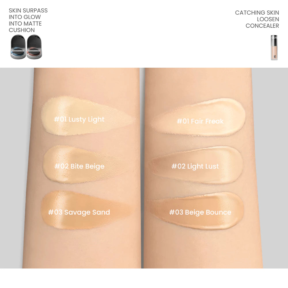 ⛔️ (Pre-order) GALA CAMILLE Skin Surpass Into Matte Cushion / Glow Cushion คุชชั่นงานผิว ปกปิดเนียน 10g.