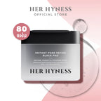 Her Hyness Instant Pore Refine Black Pad แพดถ่านบินโชตัน กระชับรูขุมขน 80 แผ่น