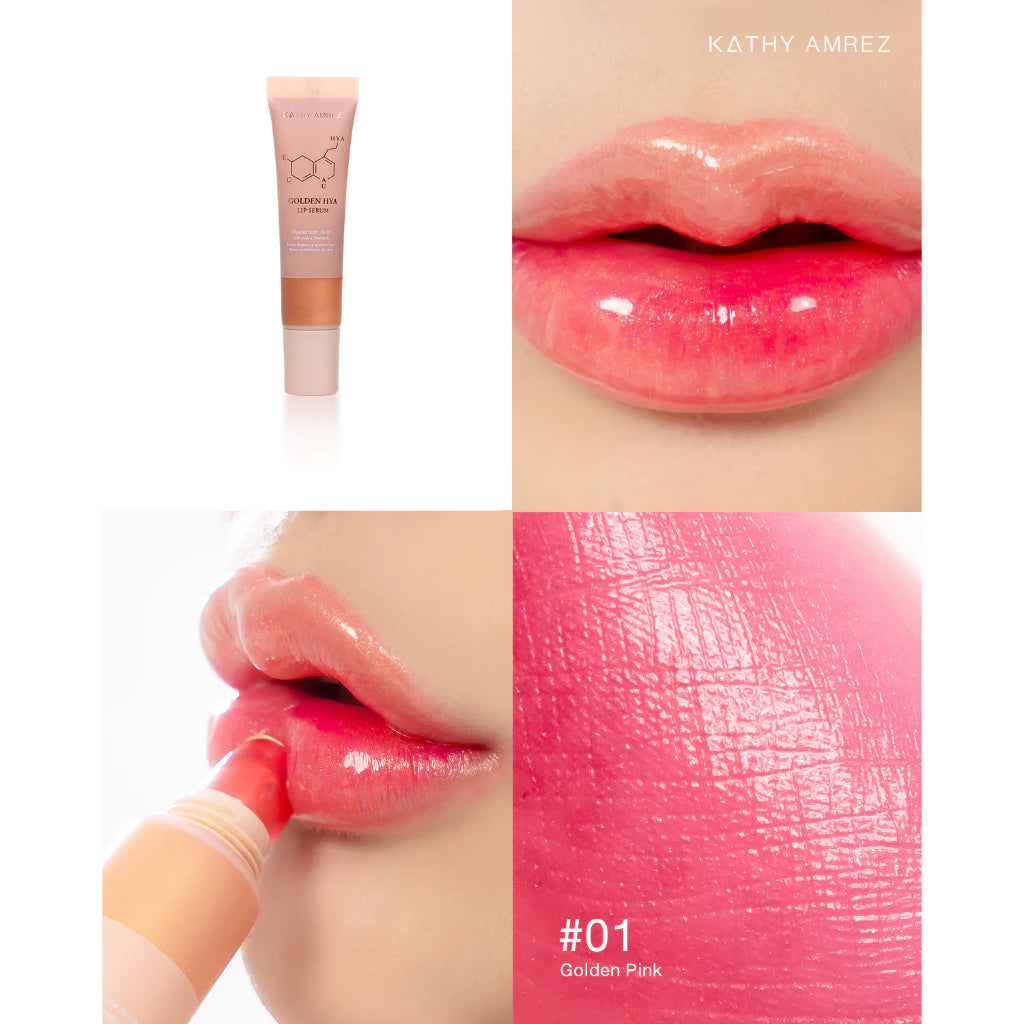 ⛔️ (Pre-order) KATHY AMREZ Golden Hya Lip Serum ลิปมาส์กทองคำ สี 01 10ml.