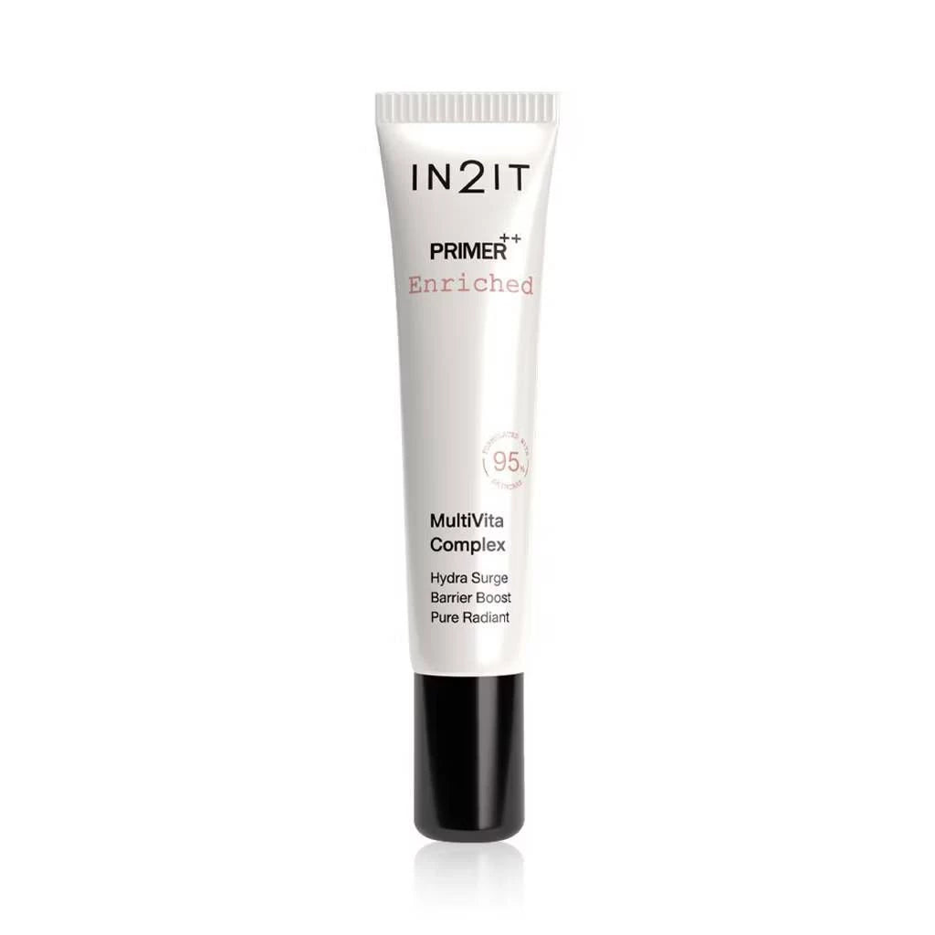IN2IT Primer++ Enriched อินทูอิท ไพรเมอร์วิตามินผิว เบลอรูขุมขน ผิวดูฟุ้ง ไม่ตกร่อง ไม่เป็นคราบ 15g.