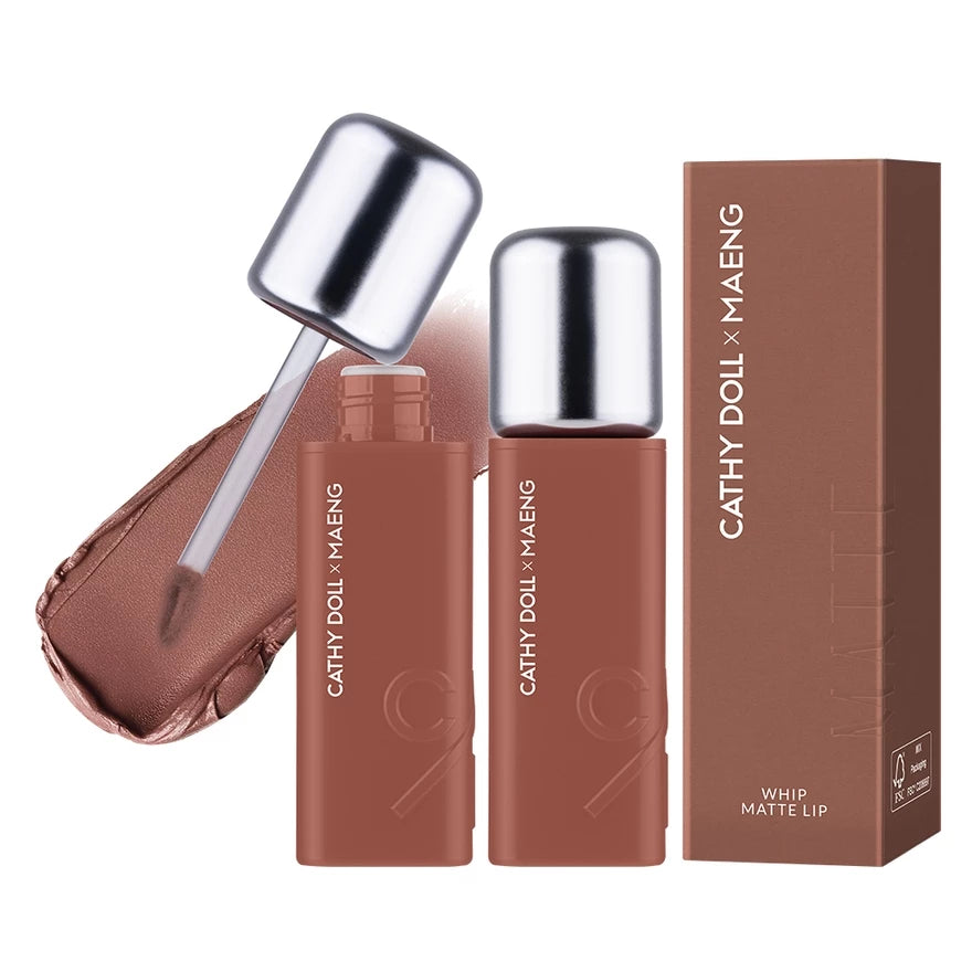 (Pre-order) Cathy Doll x Maeng Whip Matte Lip 2.8g (มี10เฉดให้เลือก)
